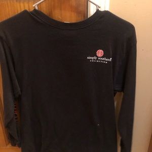 Black Simply Southern Christmas Shirt